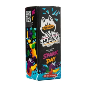 Жидкость HUSKY Premium Spark Day(Газировка виноград манго лёд)