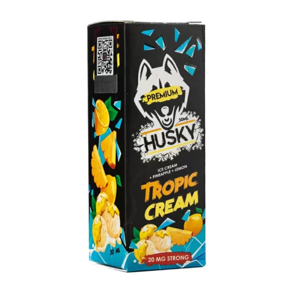 Жидкость HUSKY Premium Tropic Cream(Морженое лимон ананас лёд)